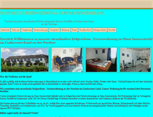 Tablet Screenshot of nordsee-haus-sonnenstrahl.de